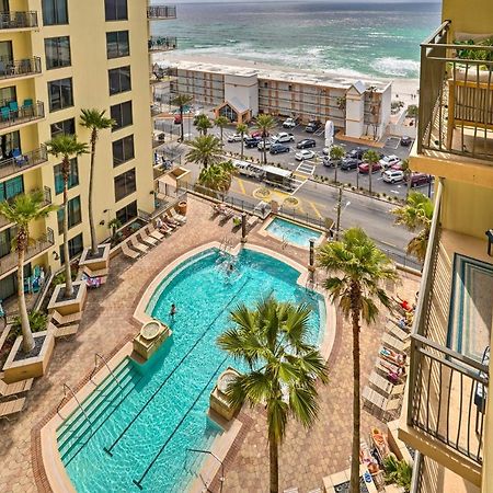 Chic Panama City Beach Condo With Pool And Gulf Views Exterior photo