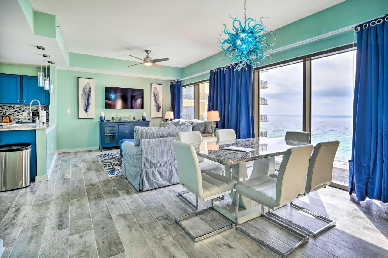 Chic Panama City Beach Condo With Pool And Gulf Views Exterior photo