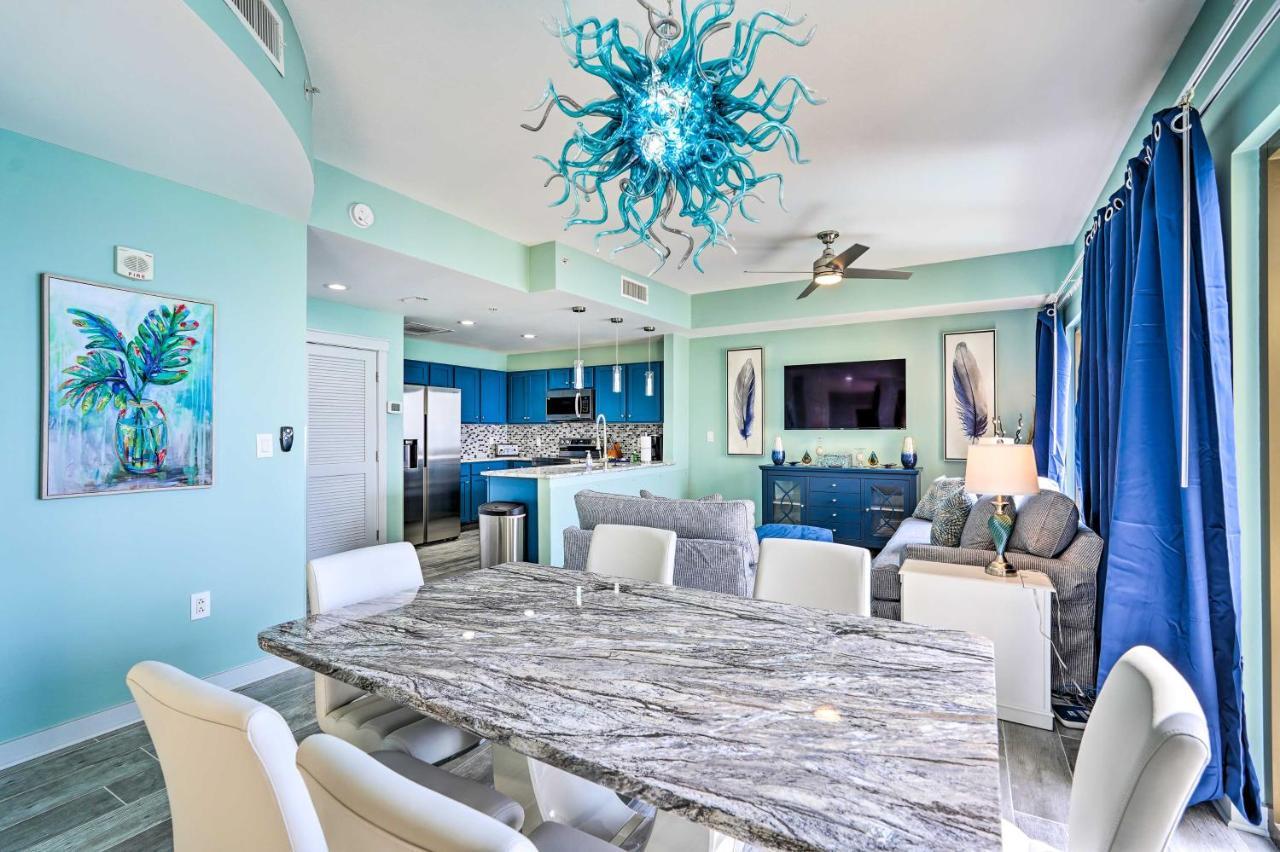 Chic Panama City Beach Condo With Pool And Gulf Views Exterior photo