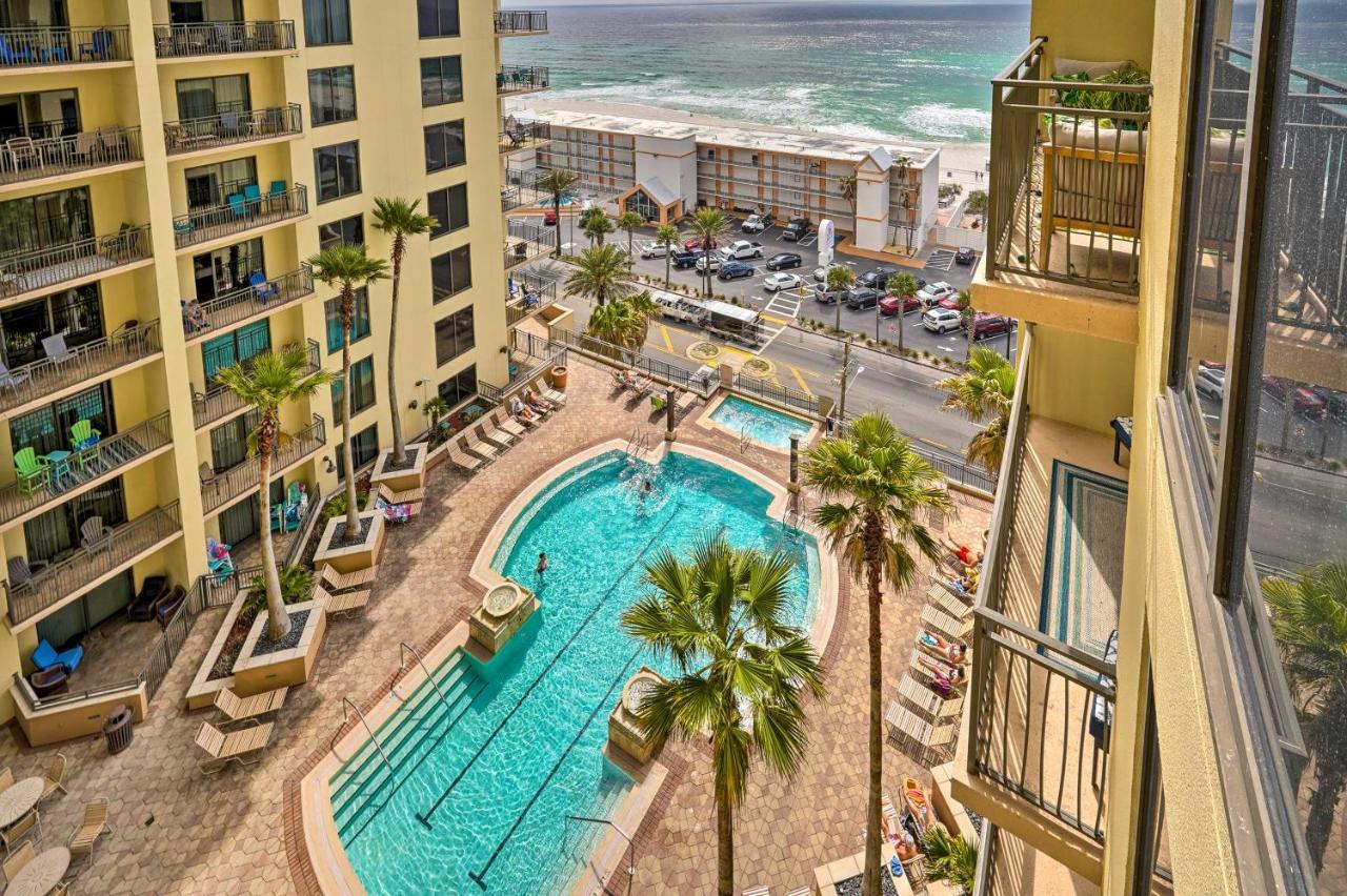 Chic Panama City Beach Condo With Pool And Gulf Views Exterior photo
