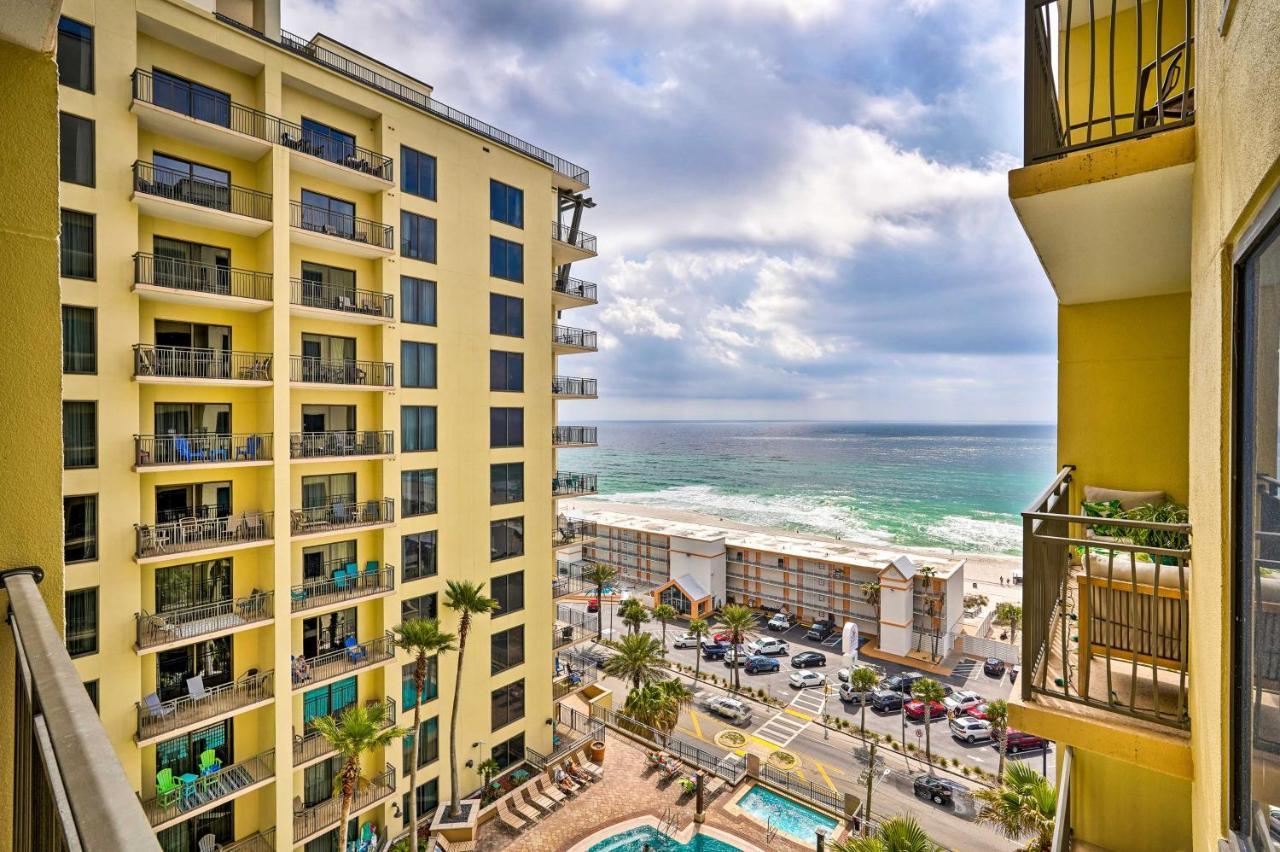 Chic Panama City Beach Condo With Pool And Gulf Views Exterior photo