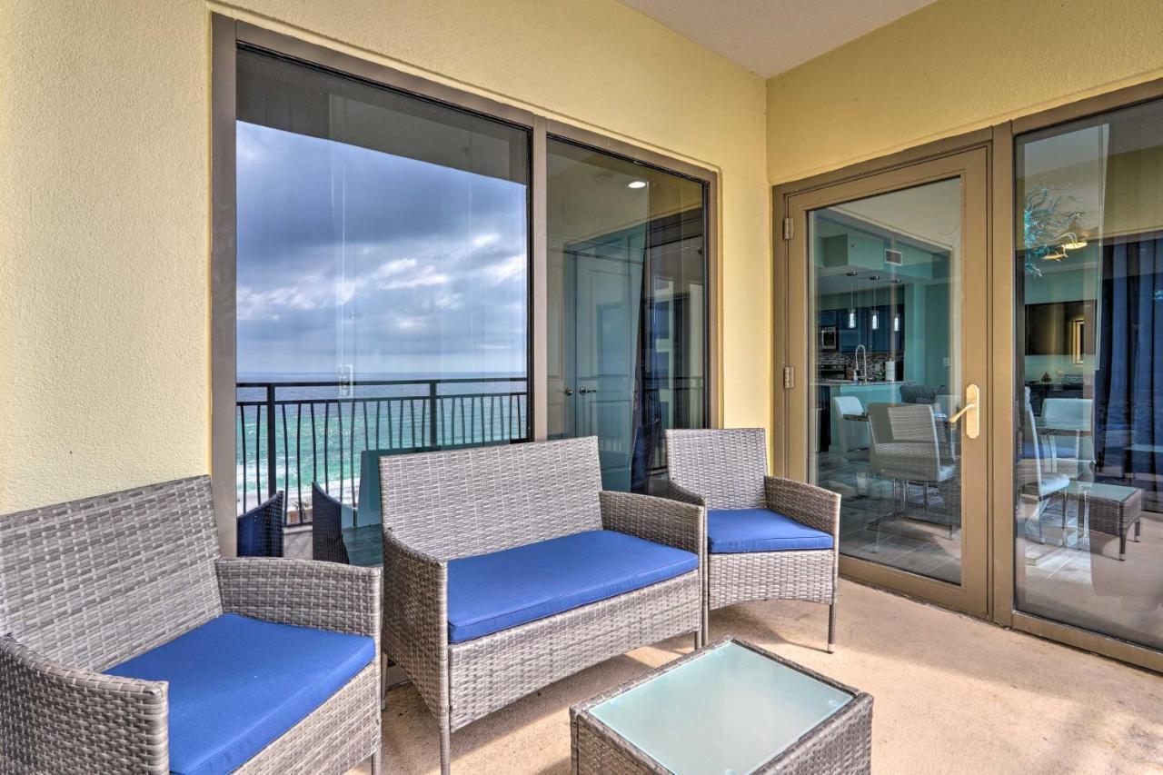 Chic Panama City Beach Condo With Pool And Gulf Views Exterior photo